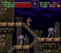 une photo d'Ã©cran de Super Castlevania 4 sur Nintendo Super Nes